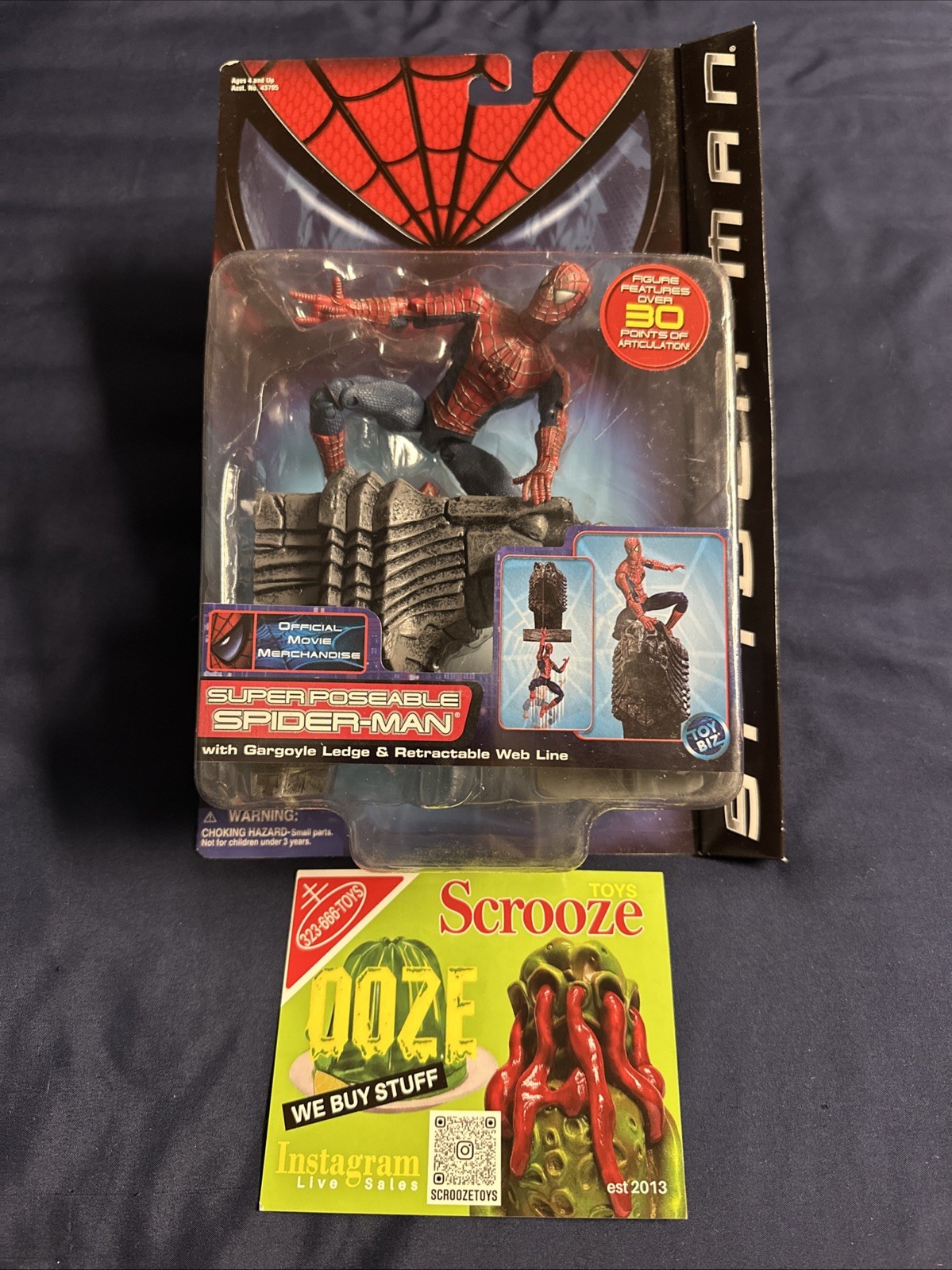 Marvel's Super Poseable Spider-Man Movie Figure Series 1 Toy