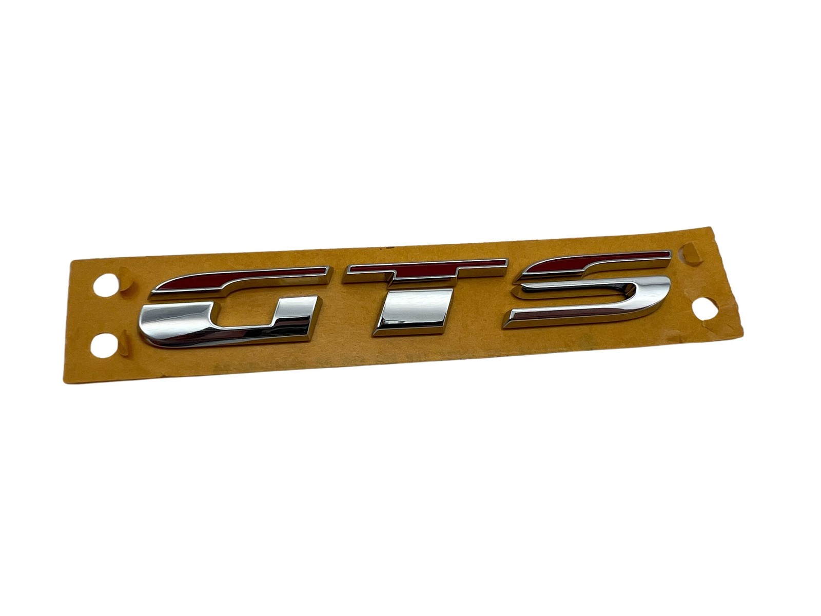 Volkswagen GTS Emblem Decal for VW Scirocco II Front Left Right Chrome Red CA4