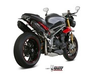 Auspuff Endtopf Mivv Sound Triumph Speed Triple 1050 R / S / RS 2016 - 2017