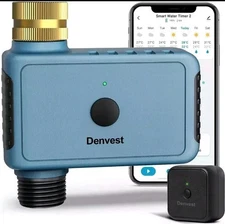 Denvest- Smart Wifi Water Timer with Brass Inlet- Voice Control- App Control NEW