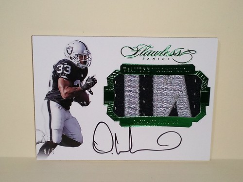 2016 PANINI FLAWLESS ROOKIE AUTOGRAPH JERSEY PATCH RC DEANDRE WASHINGTON 4/5 - Picture 10 of 12