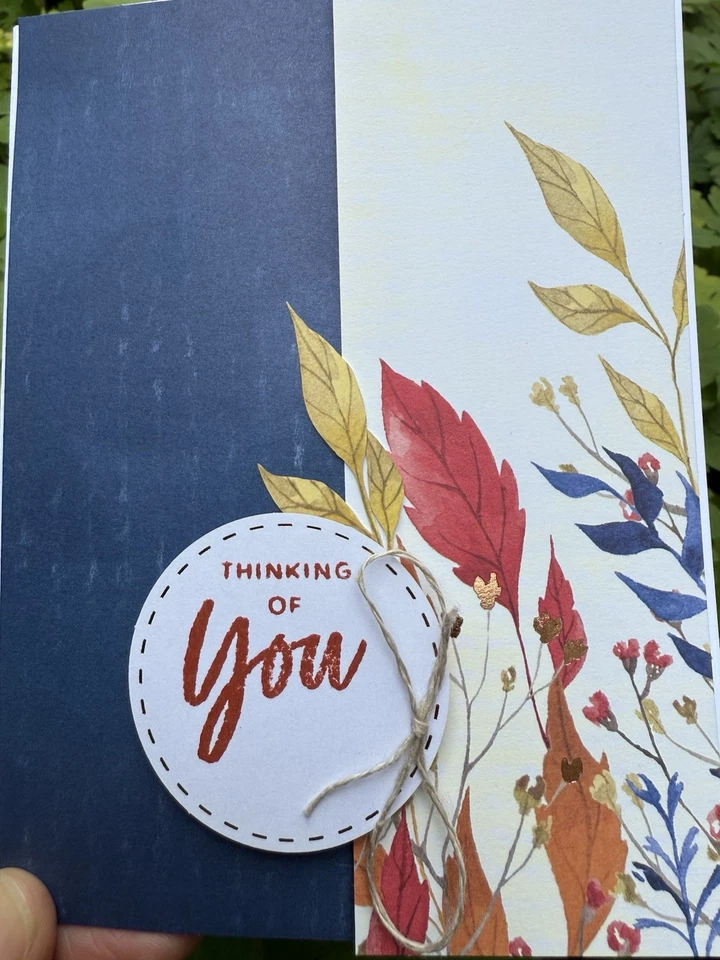 Stampin Up Handmade Thanksgiving Thank You Card With Envelope - Image 2 of 2