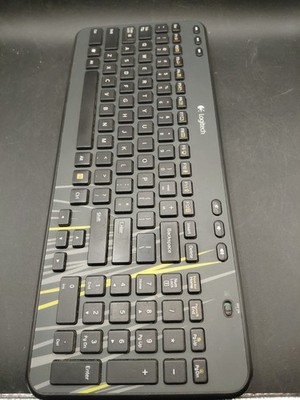 Logitech K360 Wireless Keyboard (Flat Black) - DOES NOT COME WITH UNIFYING DONGL