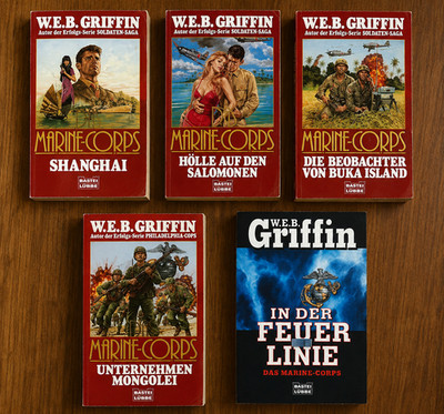 5x W.E.B. Griffin   Das Marine-Corps | Shanghai, Buka Island, Salomonen Mongolei