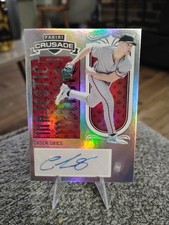 2025 Panini Crusade Baseball - Majestic Marks Signature Caden Grice #6