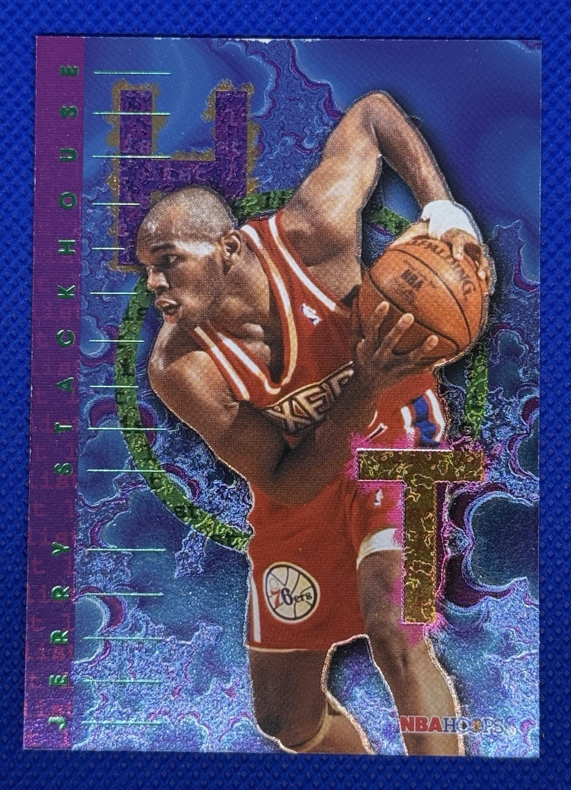 Jerry Stackhouse 1995-96 Hoops Hot List #9 Insert 76ers