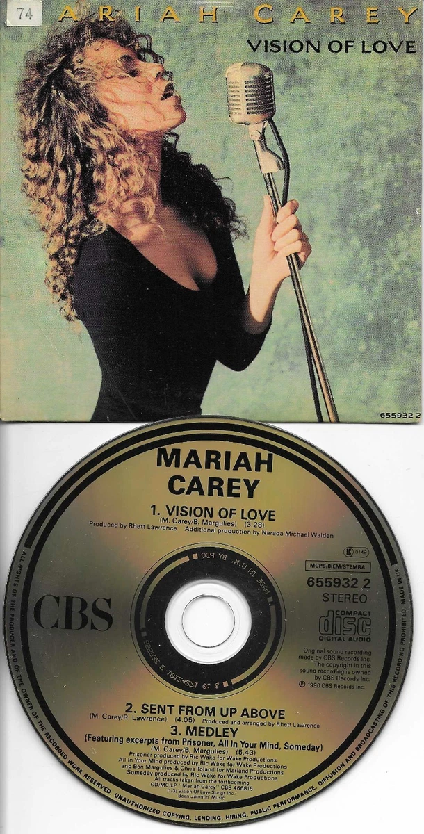 激レア・海外プロモ盤] マライア・キャリー 「VISION OF LOVE」 【公式