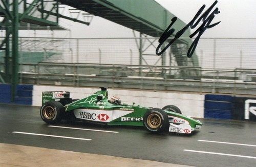 Eddie Irvine - F1 Driver - Jaguar 2000 - Signed Photograph * Proof *