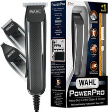 PowerPro Corded Beard Trimmer, Hair Clipper, Haircut Trimmer, Grooming