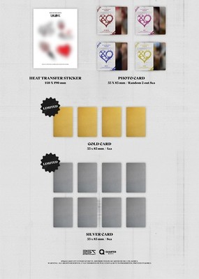 XLOV UXLXVE 1st Mini Album 2 Ver SET/2 CD+2 Photo Book+4 Card+2POB