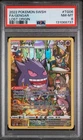 2022 Pokemon Sword & Shield Lost Origin Full Art / Gengar #TG06 PSA 8