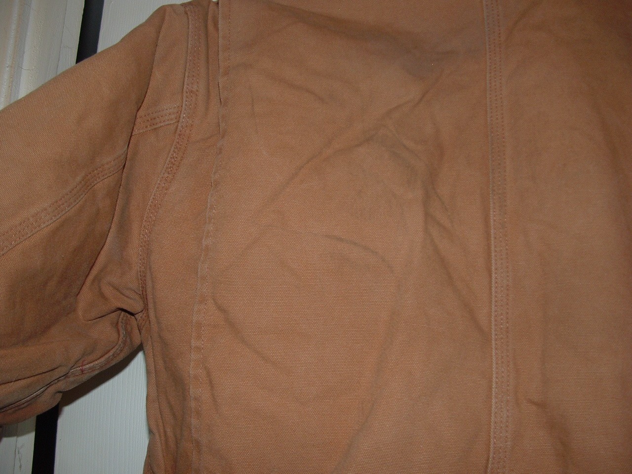 Vintage Carhartt X01 BRN Quilt Insulated Duck Coveralls Men's 42 Regular USA thumbnail 17