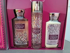 2023 Bath & Body Works A THOUSAND WISHES 3 Piece Set Body Lotion Shower Gel Mist
