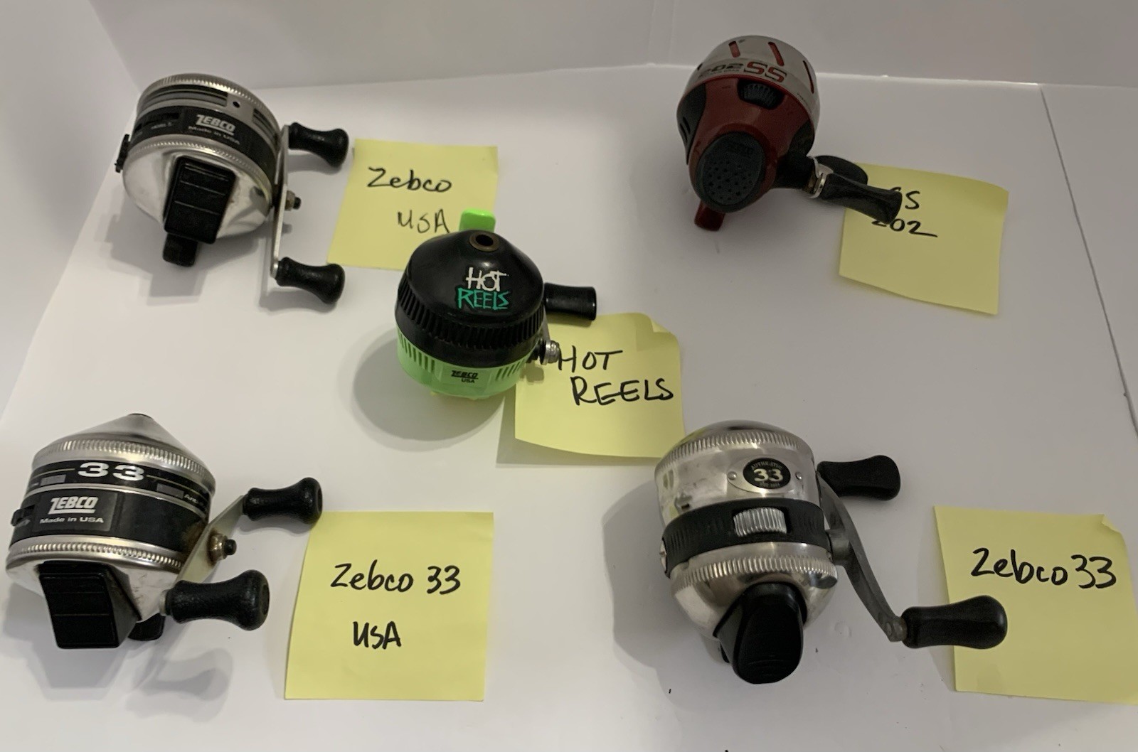 Ss 202 Fishing Reels Untested Grandpas Old Stash