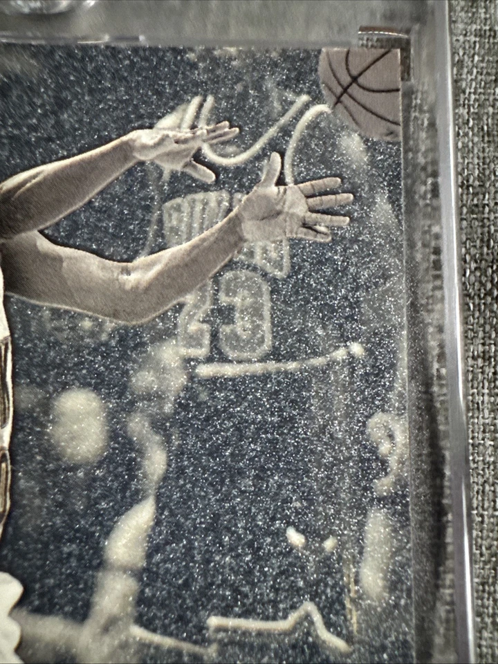 1997-98 Fleer Ultra Platinum Medallion /100 Sherman Douglas with Michael Jordan - Image 4 of 4