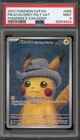 Pokemon Pikachu with Grey Felt Hat Van Gogh Full Art Promo SVP EN 085 PSA 9 Mint