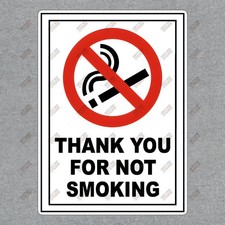 No Smoking Safety Sign Sticker OSHA Compliant, Workplace Safety Notice 796648
