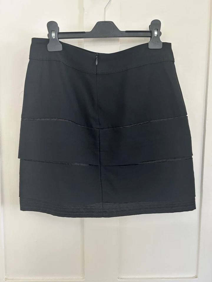See by Chloe Vintage Black Twist Front Skirt - Image 2 of 3