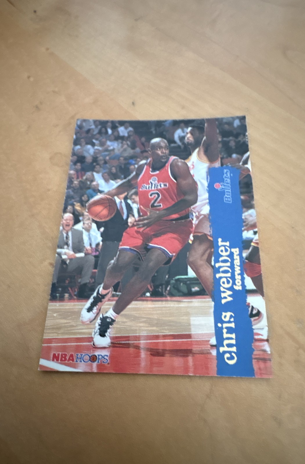 1995-96 NBA Hoops - Chris Webber #170 Washington Boards