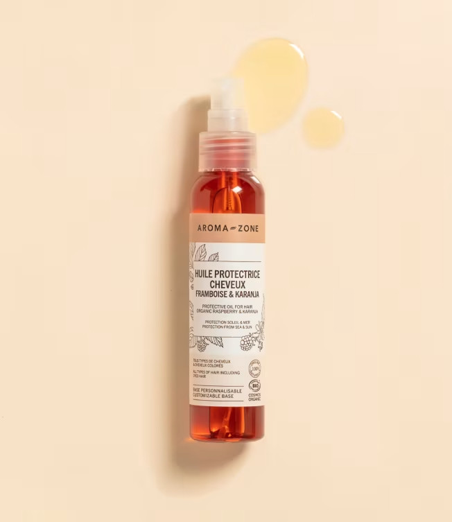 Huile cheveux secs et ternes solution brillance karanja Aroma Zone - 2