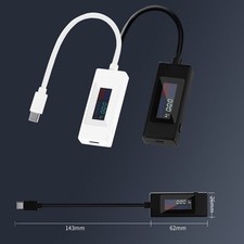 USB Tester TypeC DC Voltage Current Power Meter for Charger Testing 430V 6 5A