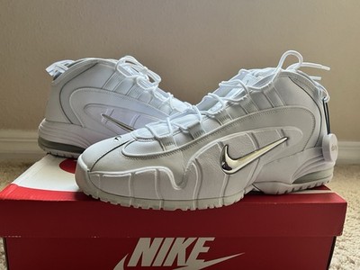 Men s Size 13 - Nike Air Max Penny 1 White Metallic (685153 100) (2018) W/ Box