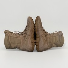 Tactical Research TR330 Combat Boots USA Made Tan Suede Military Vibram 9.5W