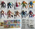 Vintage Mattel MOTU He Man Action Figures, Accessories, Instruction, Comic Lot