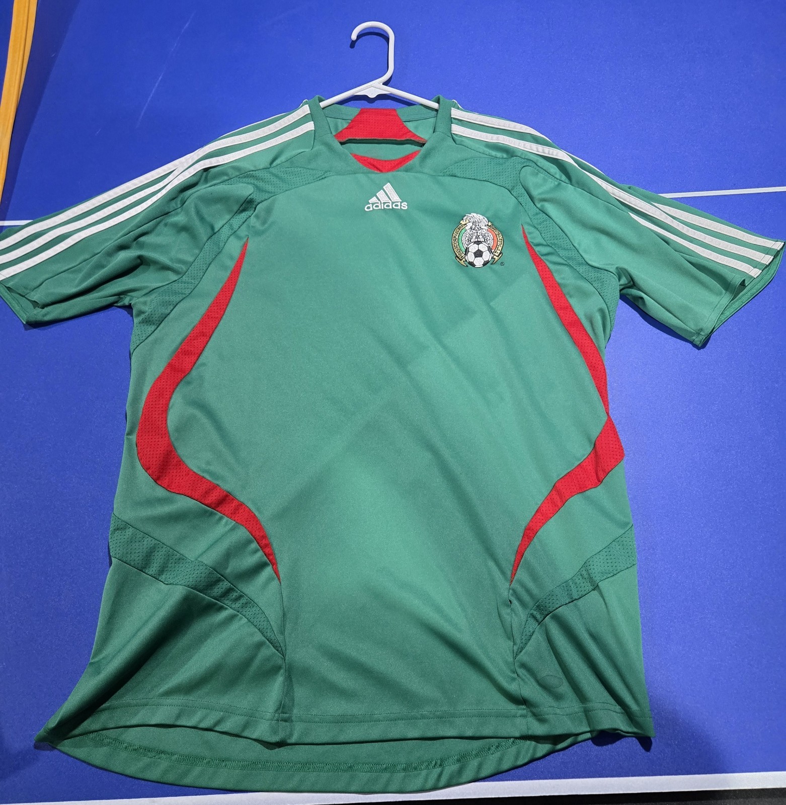 RARE Adidas Mexico National Team 2006-2007 Football Soccer Jersey Size Large