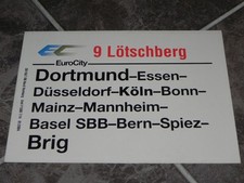 ZLS DBAG EC 9 "Lötschberg" Dortmund-Brig