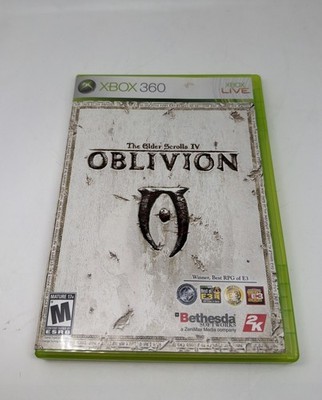 The Elder Scrolls IV Oblivion Xbox 360 Anniversary Edition COMPLETE W/Map TESTED