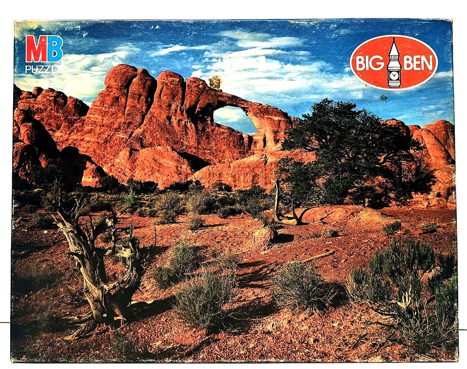 Rompecabezas Big Ben 1000 piezas - Parque Nacional Arches, Utah #12 - De colección 1983 - Nuevo Foto 2 de 4