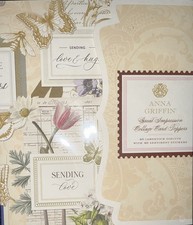 Anna Griffin Card Toppers Great Impression Collage Die Cuts Anniversary Release