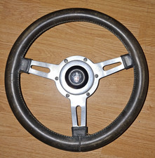 MINI COOPER 13' ALLOY STEERING WHEEL & AUSTIN BADGE MK1 S