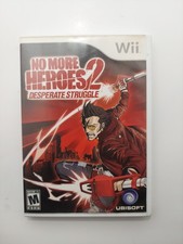 No More Heroes 2 Desperate Struggle - Nintendo Wii -No Manual- Tested Pre-Owned