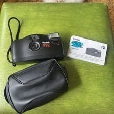 Kodak Star 735 Flash Point Shoot Black DX Programmed 35mm Film Camera Works