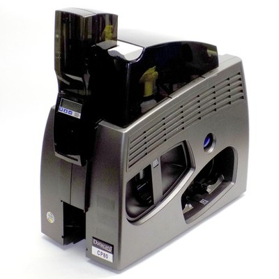 Datacard CP80 ID Card Printer, Laminator, and Magnetic Stripe Encoder (AS/IS)