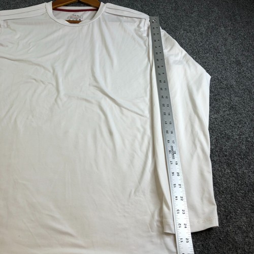 Rye 51 Shirt Mens Large White Voyager Long Sleeve Performance Stretch Workout - Picture 5 of 10