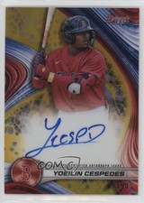 2024 Bowman's Best of Gold Refractor /50 Yoeilin Cespedes #B24-YC Auto 1bi3