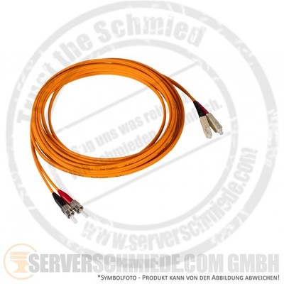LWL 4m Glasfaser-Kabel Generic Duplex ST Duplex SC 1G50/125µm
