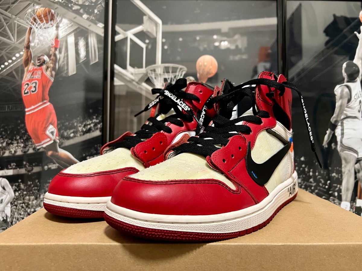 Size 9.5 - Jordan 1 Retro OG x Off-White High Chicago Size 9.5 - Jordan 1 Retro OG x Off-White High Chicago