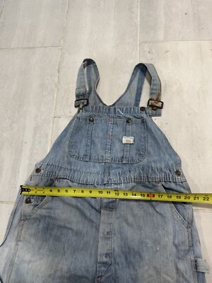 Vintage 1970s BIG MAC JC Penney's Square Back Overalls 40x28