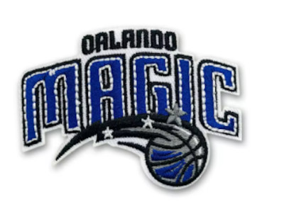 ORLANDO MAGIC - NBA - VINTAGE BASKETBALL - 3'' Embroidered Iron On Patch