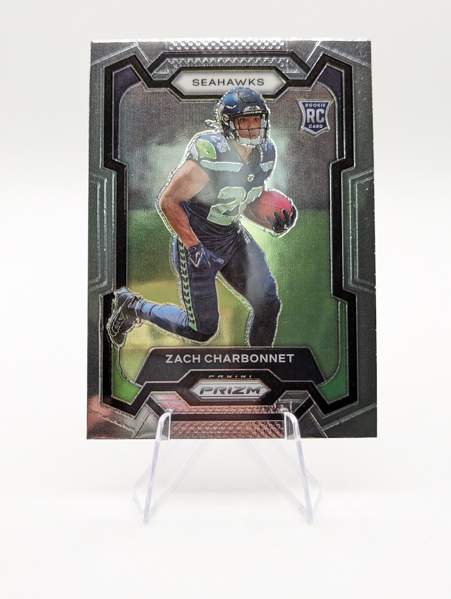 Zach Charbonnet 2023 Panini Prizm RC #392 Seahawks
