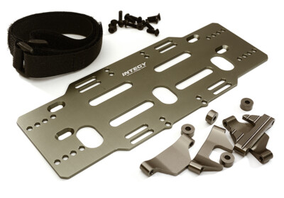 Adjustable Battery Mount Plate w/Straps for Arrma 1/8 Kraton 6S BLX Req AR320192