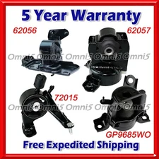 O471 Fits 2006-2012 Toyota RAV4 3.5L FWD Motor & Transmission Mount Set 4pc