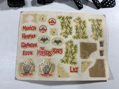 VINTAGE AMT 1964 KAYRO-VUE MUNSTERS KOACH MODEL KIT SCALA 1/25. GEORGE BARRIS - Foto 14 di 16