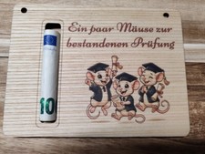 Geldgeschenk Prüfung Geld bestandene Prüfun...