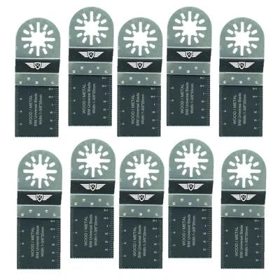 10 x Bi Metal Blades for Fein Multimaster Bosch Makita Milwaukee Ryobi Multitool