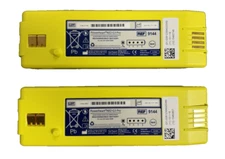 Lot of 2 Cardiac Science PowerHeart G3 PRO Battery FOR PARTS/REBUILDING